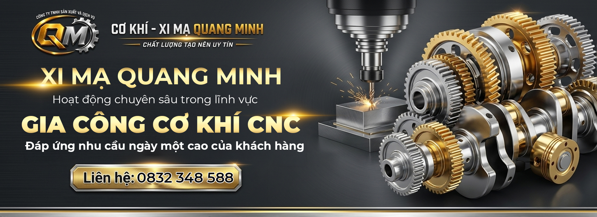 CÔNG TY TNHH SẢN XUẤT VÀ DỊCH VỤ XI MẠ QUANG MINH